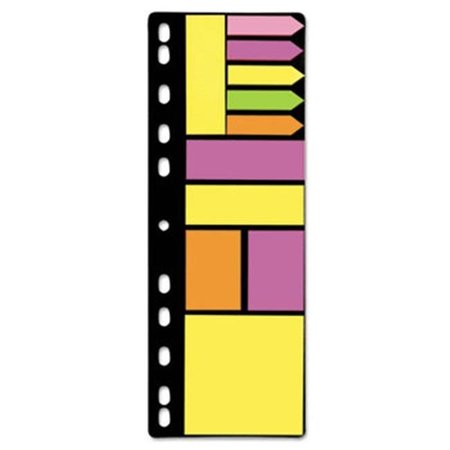 ORUGA Ring Binder Note Set; Assorted Sizes & Colors - 270 Sheets per Set; 5 Sets per Box OR687911